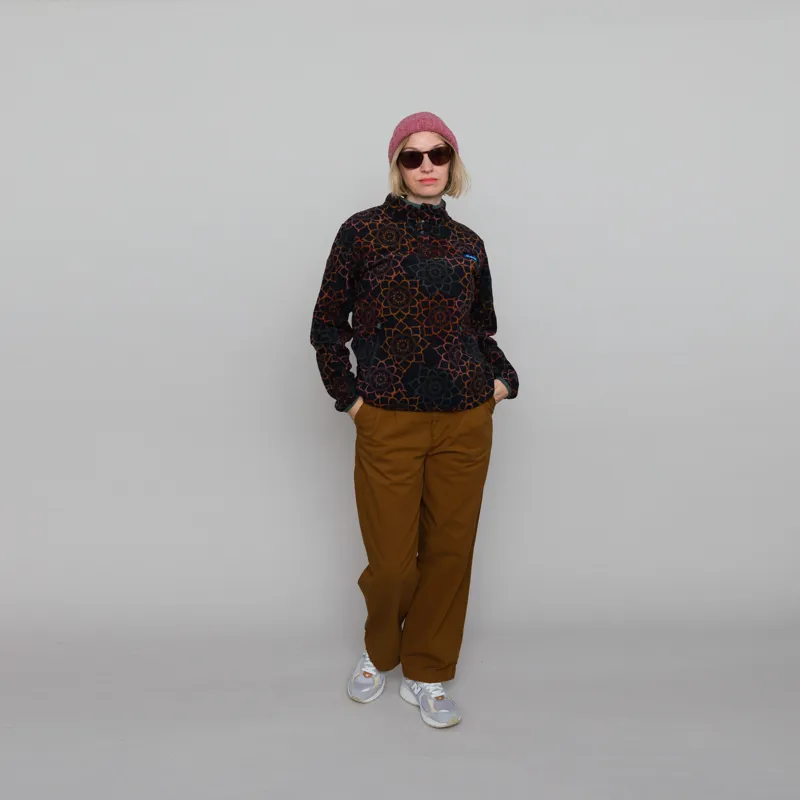 Carhartt WIP Womens Cara Pant Deep H Brown Moraga Twill-3