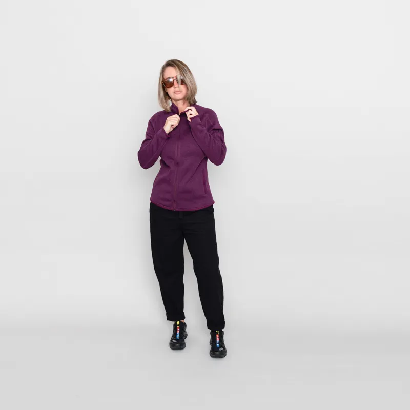 Patagonia Womens Better Sweater Jacket Night Plum-2