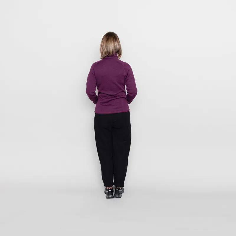 Patagonia Womens Better Sweater Jacket Night Plum-3