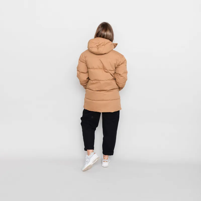 Patagonia Womens Cotton Down Parka Nest Brown-3