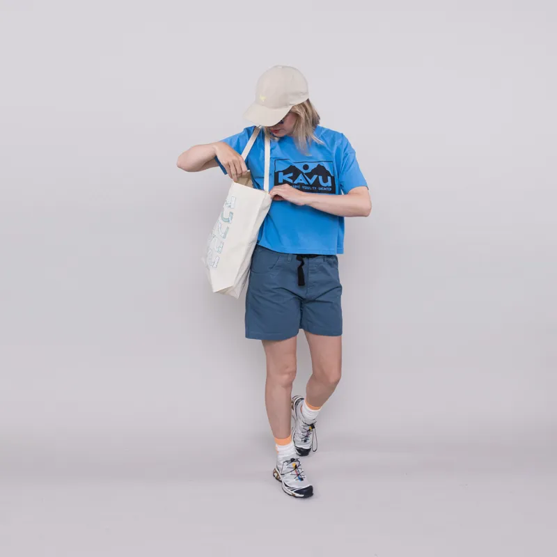 Kavu Womens Malin T Shirt Charged Blue-1