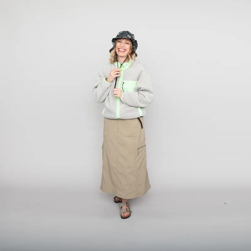 Gramicci Womens Softshell Nylon Skirt Taupe-3