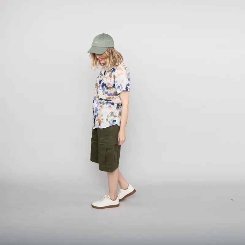 Gramicci Womens Cargo Short Olive-2