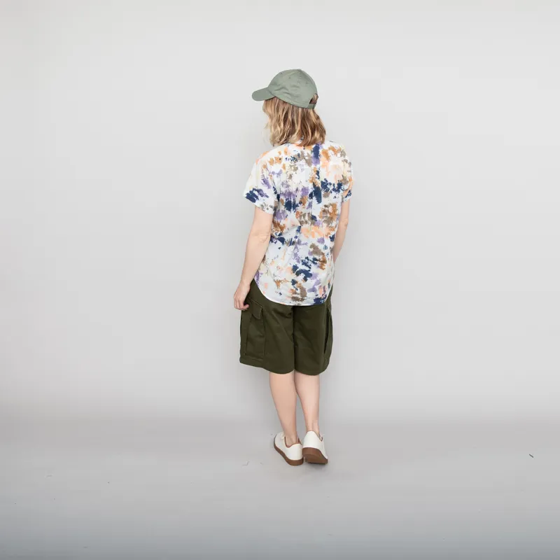 Gramicci Womens Cargo Short Olive-3