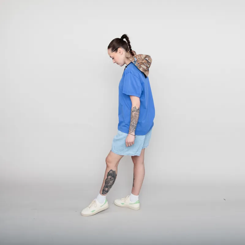 Rhythm Womens Views Band T Shirt Blue-2