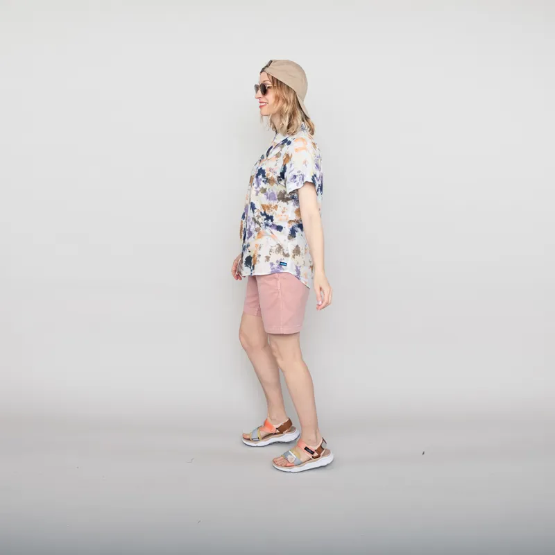 Gramicci Womens G-Short Pigment Dyed Coral-4