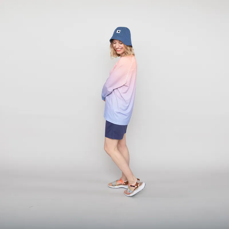 Gramicci Womens UPF-Shield Long Sleeve Top Gradation Blue-2