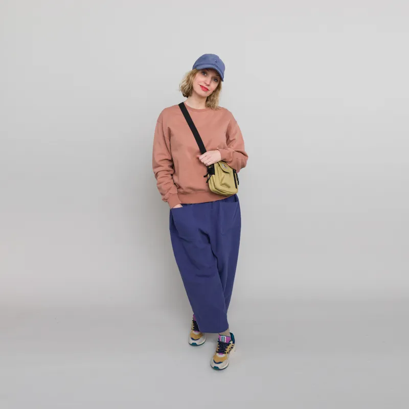 Colorful Standard Womens Classic Organic Crew Sweat Rosewood Mist-2