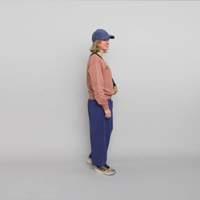 Colorful Standard Womens Classic Organic Crew Sweat Rosewood Mist-5