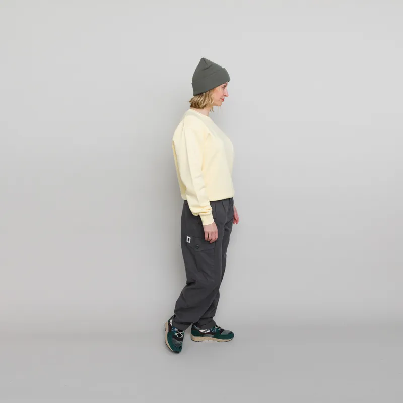 Colorful Standard Womens Classic Organic Crew Sweat Soft Yellow-5