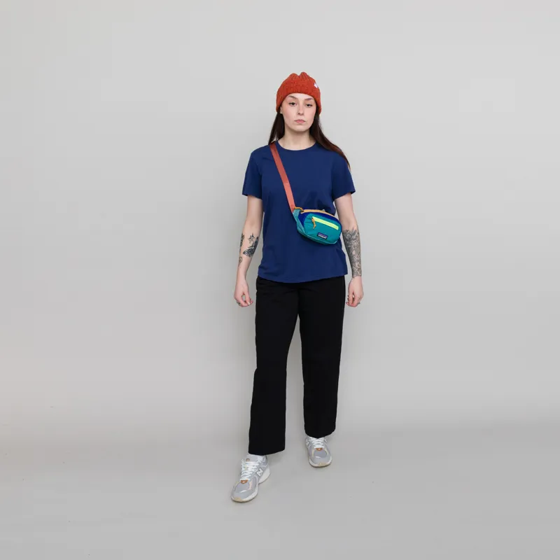 Colorful Standard Womens Light Organic T Shirt Marine Blue-1