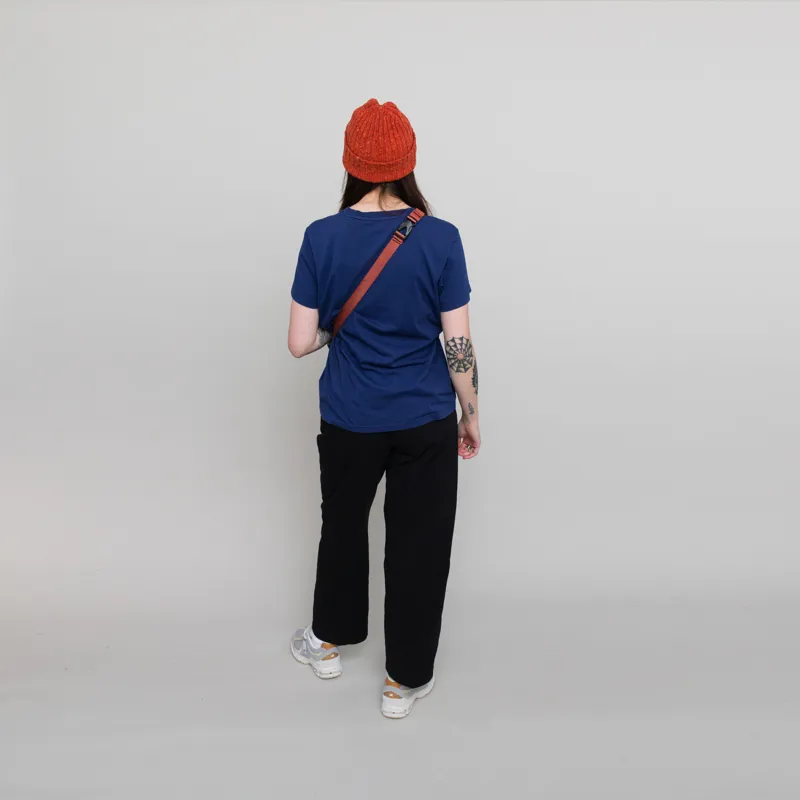 Colorful Standard Womens Light Organic T Shirt Marine Blue-4