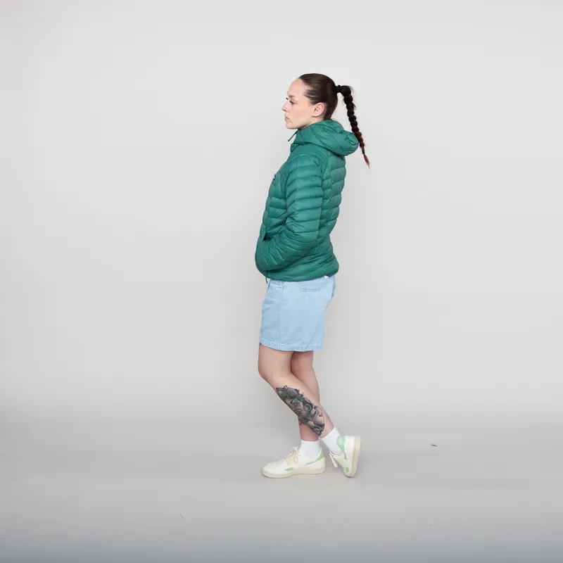 Patagonia Womens Down Sweater Hoody Conifer Green-2