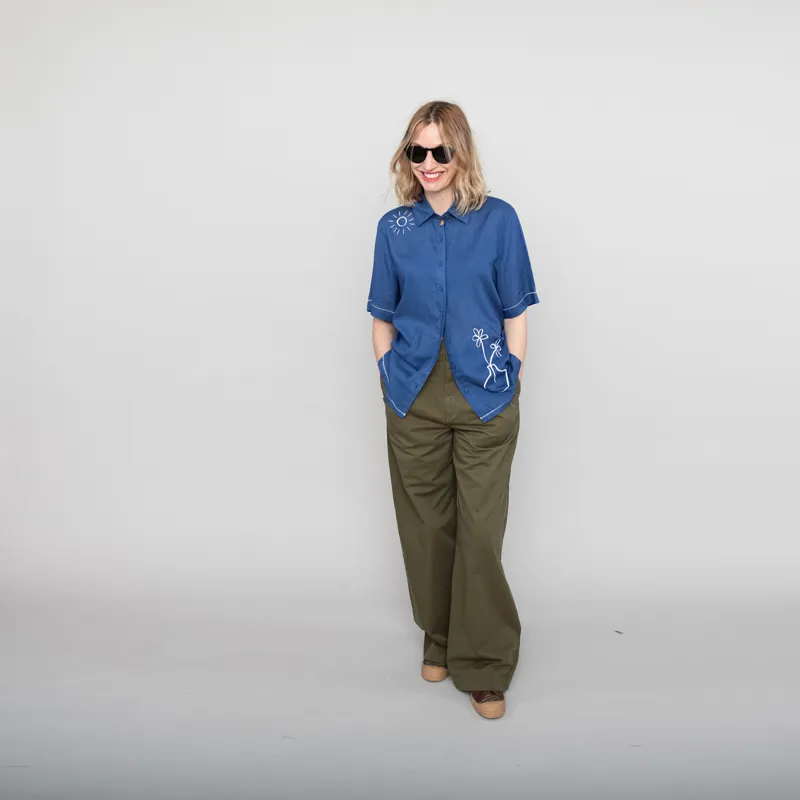 Carhartt WIP Womens Leola Pant Dundee-1