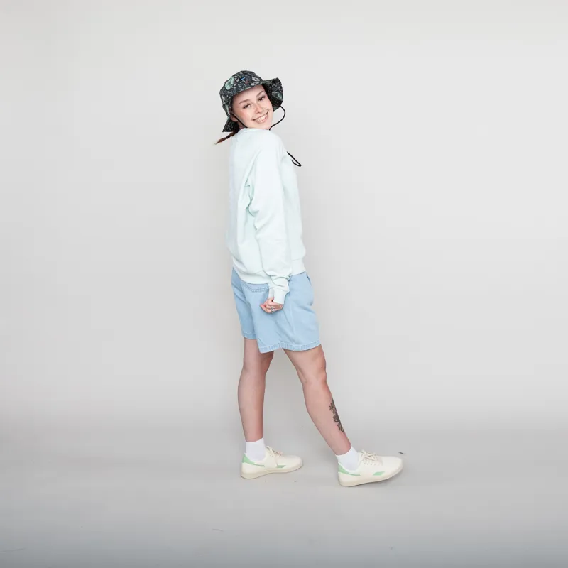 Patagonia Womens Regenerative Organic Certified Cotton Essential Top Wispy Green-4