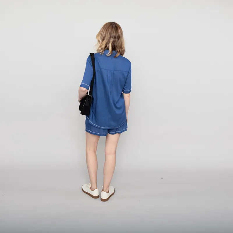 Rhythm Womens Bobby Shorts Blue-4