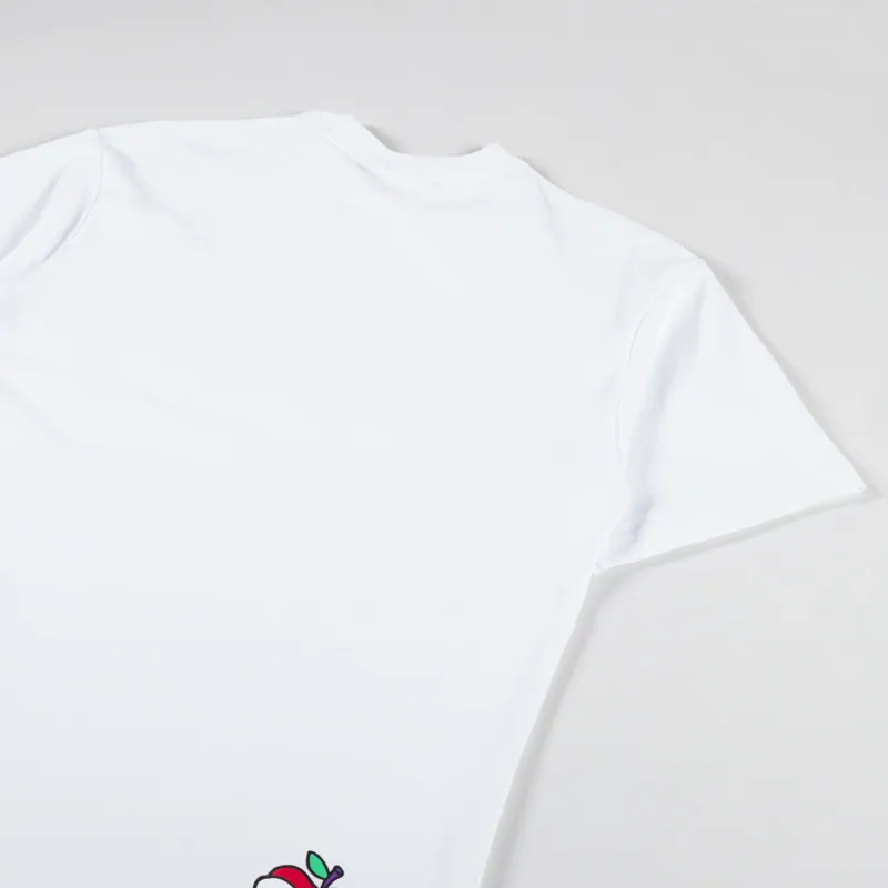 Butter Goods Big Apple T Shirt White-4