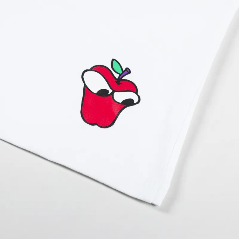 Butter Goods Big Apple T Shirt White-5