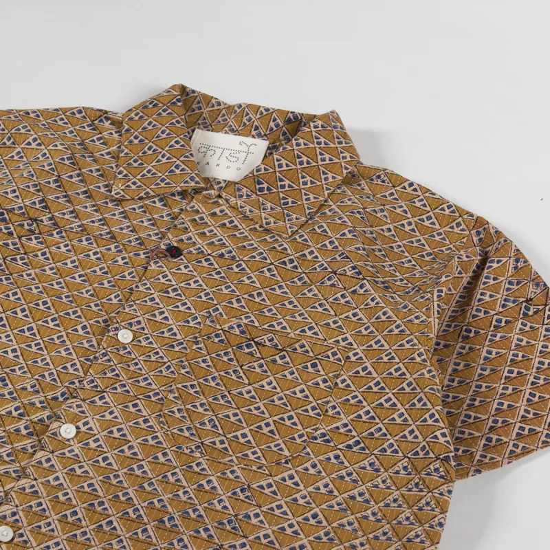 Kardo Chintan Shirt Orange-1