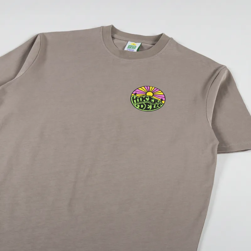 Hikerdelic Original Logo T Shirt Mushroom-3