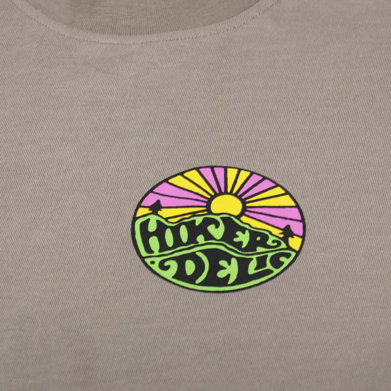 Hikerdelic Original Logo T Shirt Mushroom-5