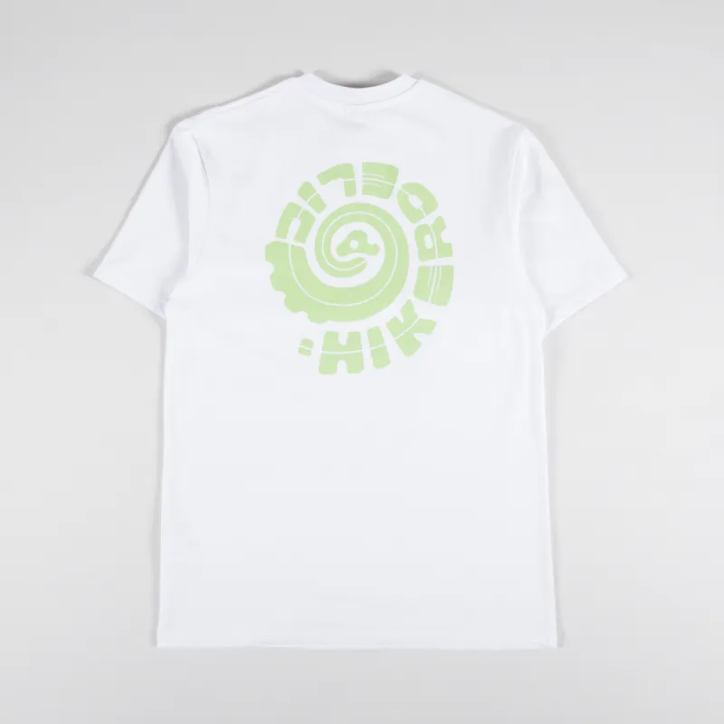 Hikerdelic Swirl T Shirt White
