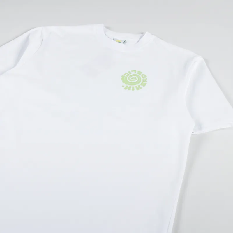 Hikerdelic Swirl T Shirt White-3