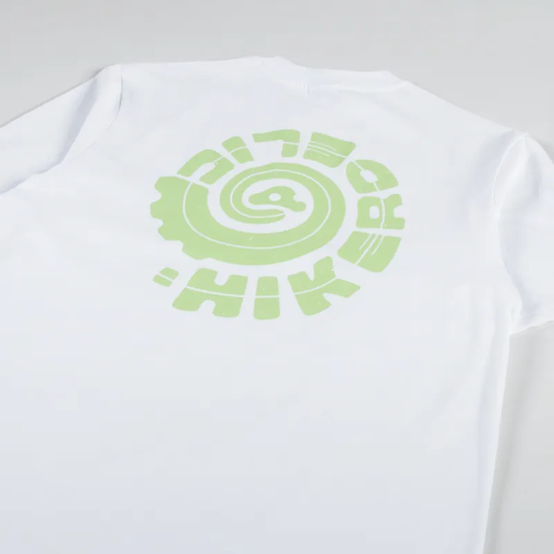 Hikerdelic Swirl T Shirt White-2