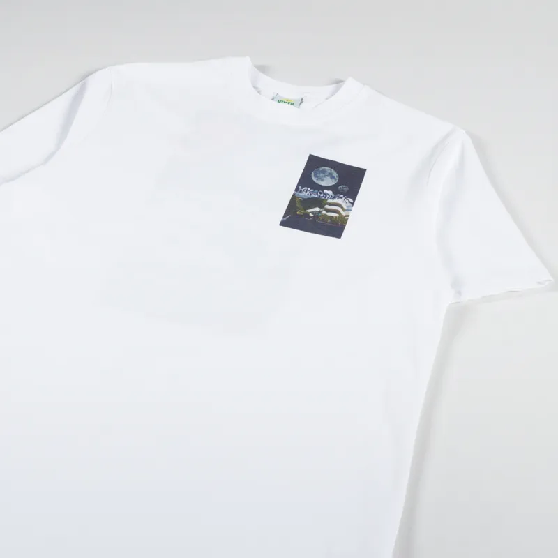 Hikerdelic Retro Future T Shirt White-3