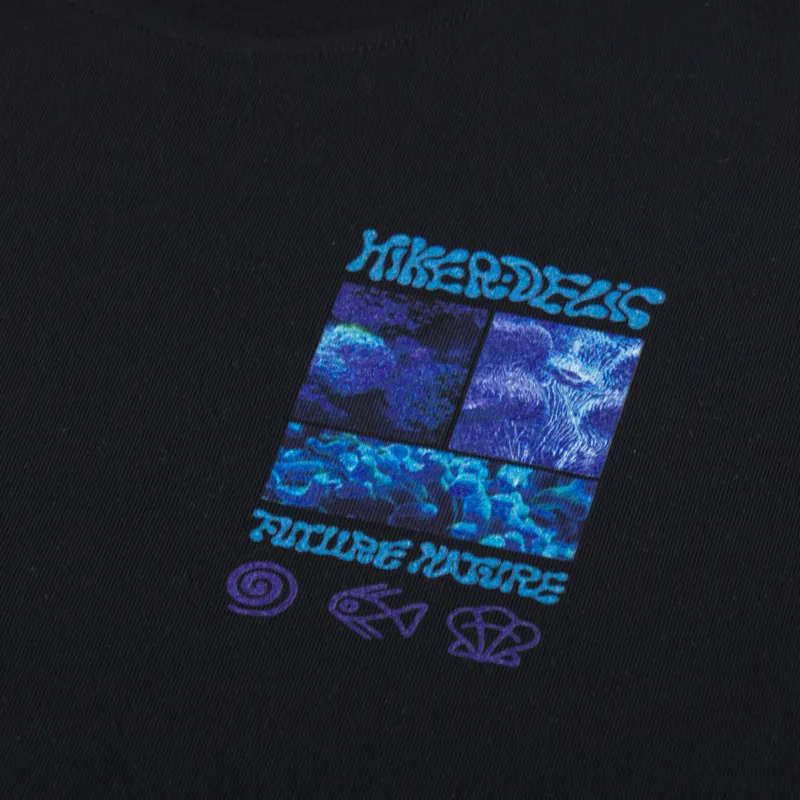 Hikerdelic Future Nature T Shirt Black-5