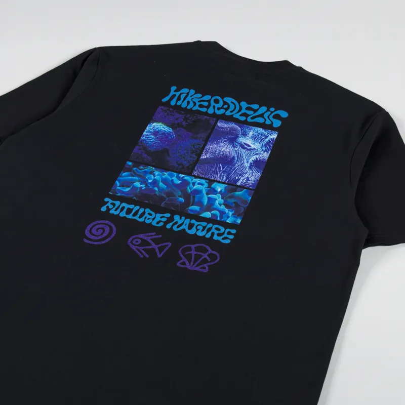 Hikerdelic Future Nature T Shirt Black-2