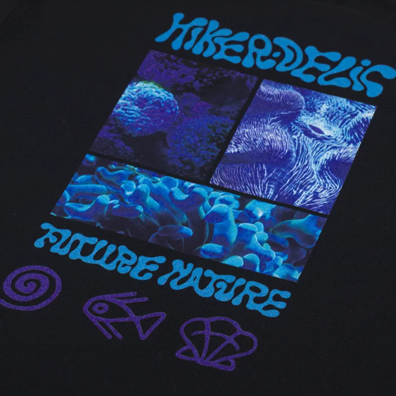 Hikerdelic Future Nature T Shirt Black-4
