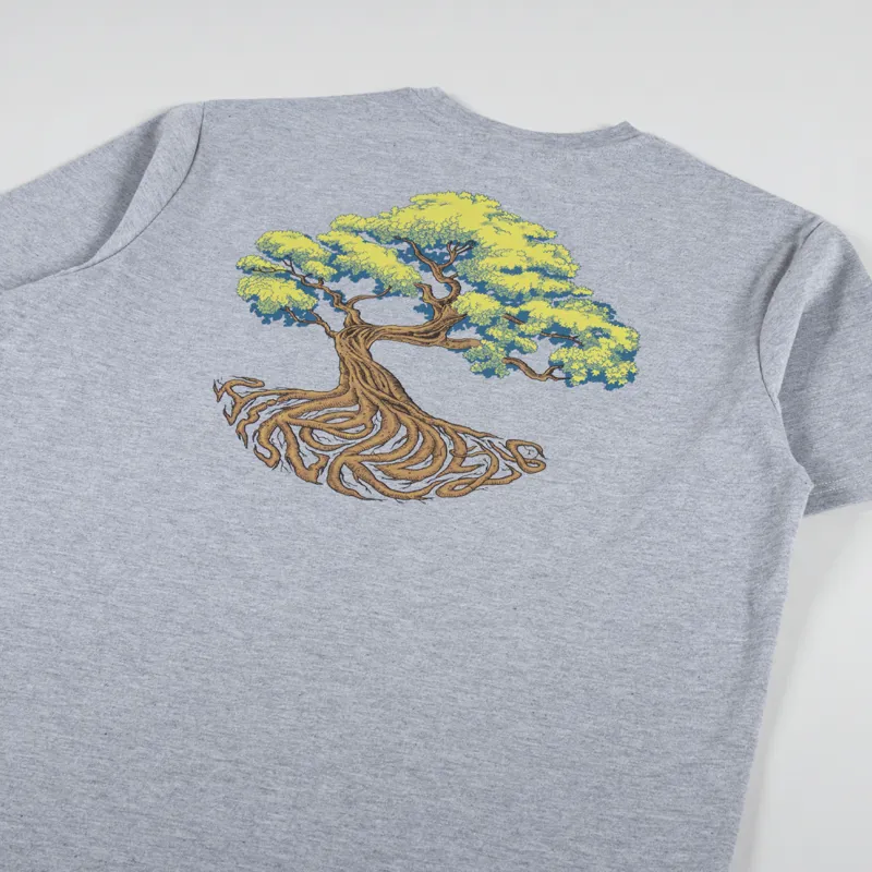 Hikerdelic Trunk T Shirt Grey Marl-2