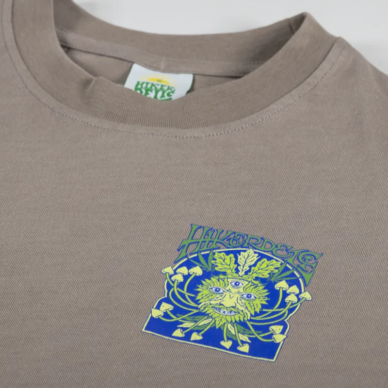 Hikerdelic Green Man T Shirt Mushroom-5