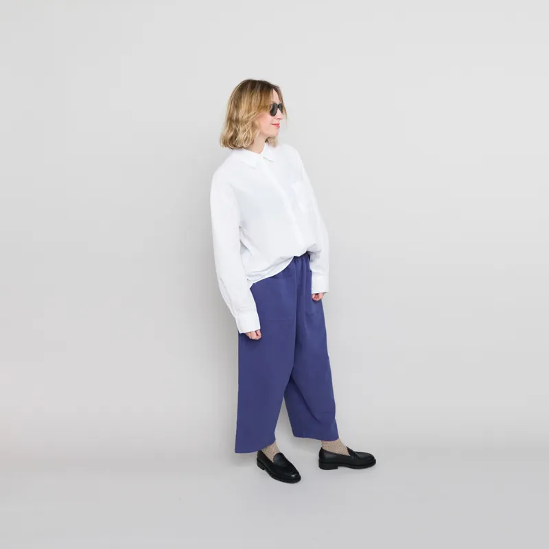 Colorful Standard Womens Organic Oversized Shirt Optical White-5