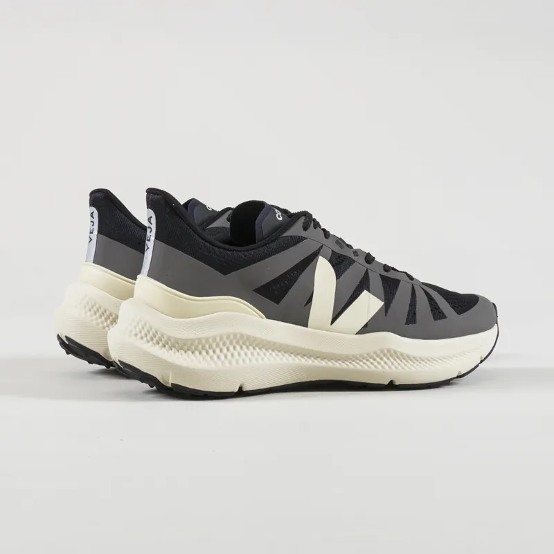 Veja Womens Condor 3 Engineered Mesh Shoe Black Calcaire-1