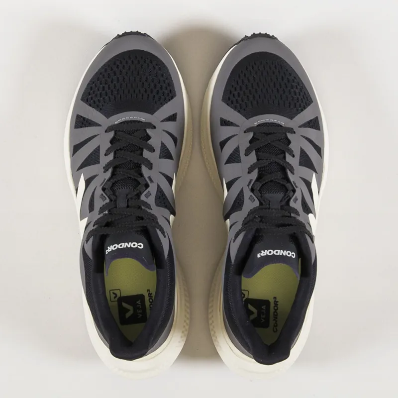 Veja Condor 3 Engineered Mesh Shoe Black Calcaire-6