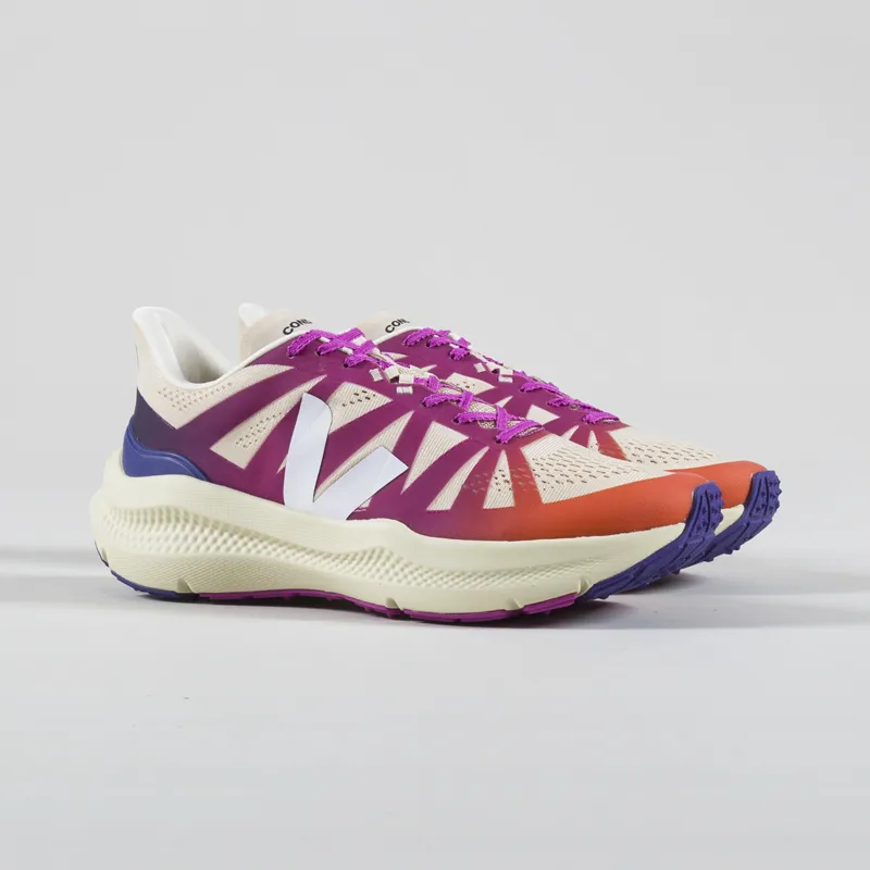 Veja Womens Condor 3 Engineered Mesh Shoe Areia White Gradient