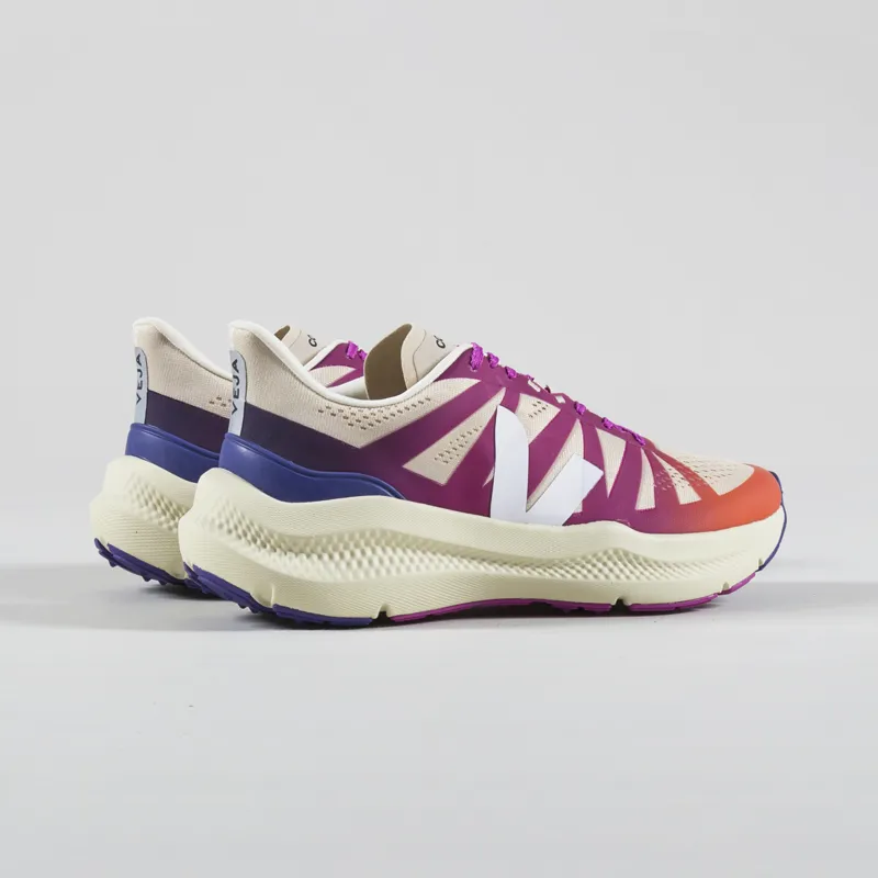 Veja Womens Condor 3 Engineered Mesh Shoe Areia White Gradient-1