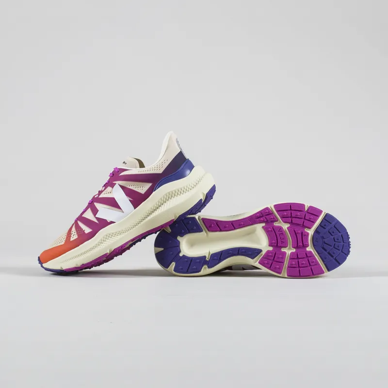 Veja Womens Condor 3 Engineered Mesh Shoe Areia White Gradient-3