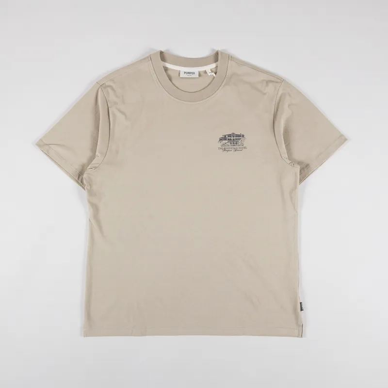 Pompeii Hotel Note T Shirt Cedar-1