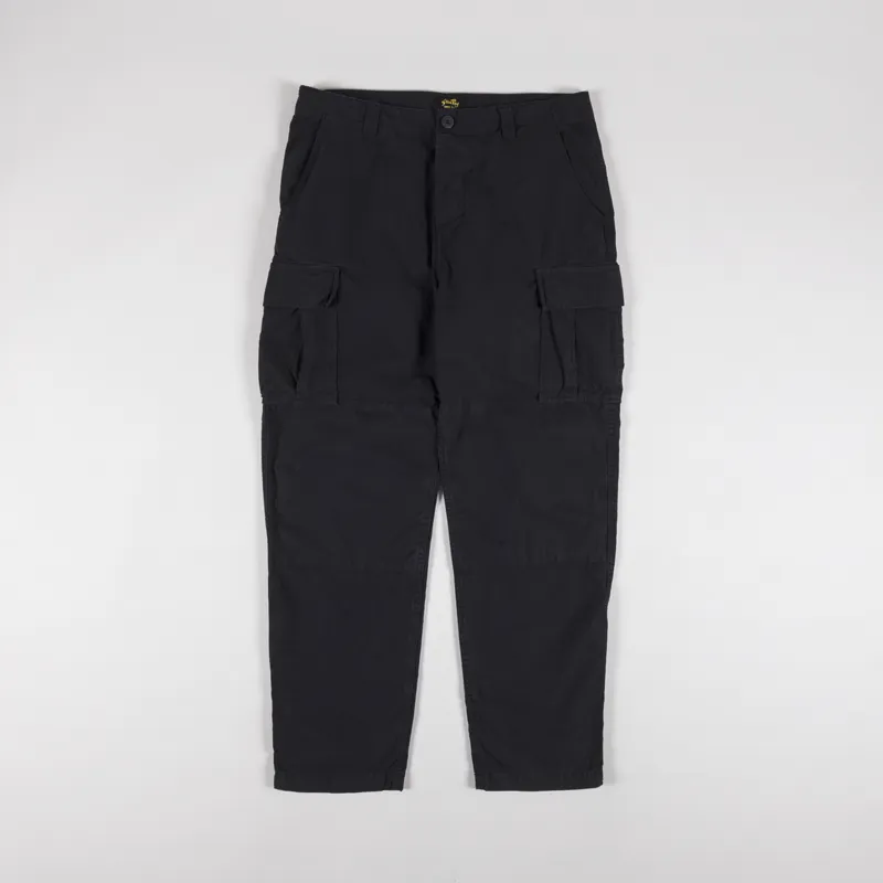 Stan Ray Cargo Pant Black Ripstop-1