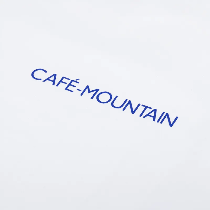 Cafe Mountain Clubhouse T Shirt Natural-5
