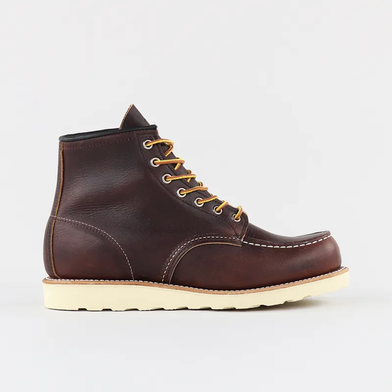 Red Wing Workwear Classic Moc Toe Leather Boots Brown £269.00