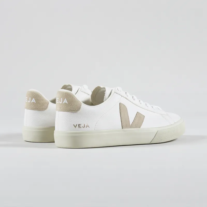 Veja Campo Chromefree Shoes Extra White Almond-1