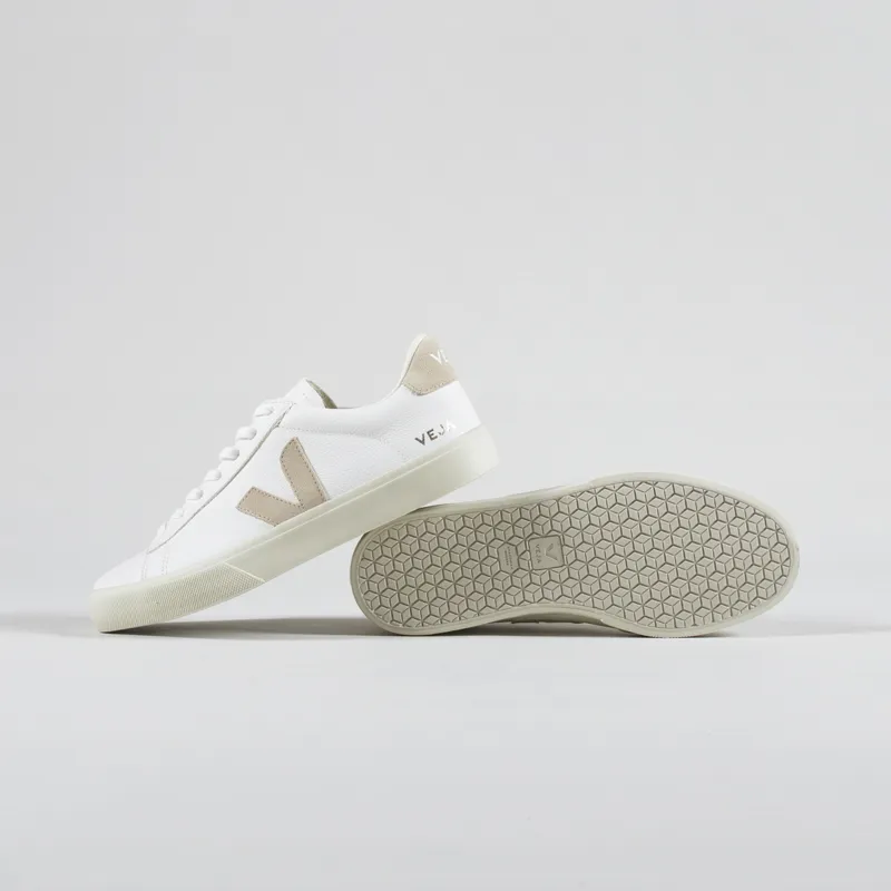 Veja Campo Chromefree Shoes Extra White Almond-3