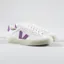 Veja Womens Campo Chromefree Leather Shoes Extra White Mulberry