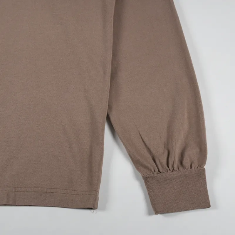 Colorful Standard Oversized Organic Long Sleeve T Shirt Warm Taupe-4