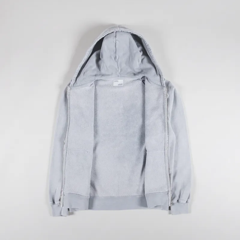 Colorful Standard Classic Organic Zip Hoodie Faded Grey-1
