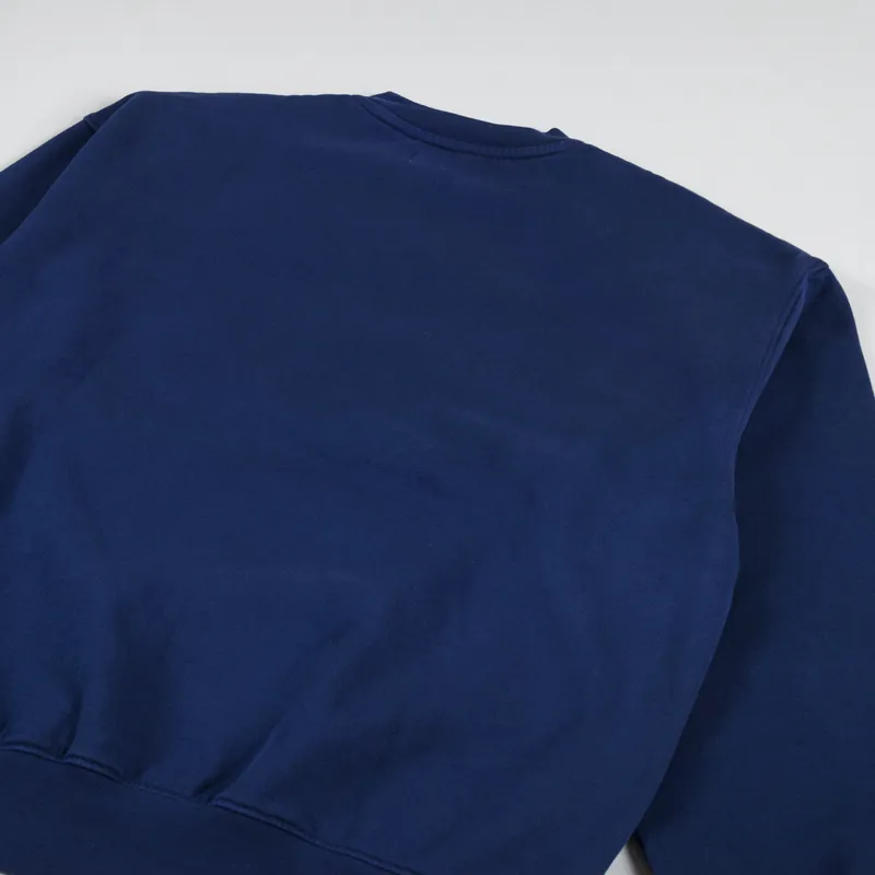 Colorful Standard Organic Oversized Crew Sweat Marine Blue-3